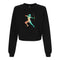 BELLA CANVAS WOMEN'S CROPPED FLEECE PULLOVER 7505